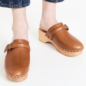 Ulla Johnson Corsica Clogs Cognac